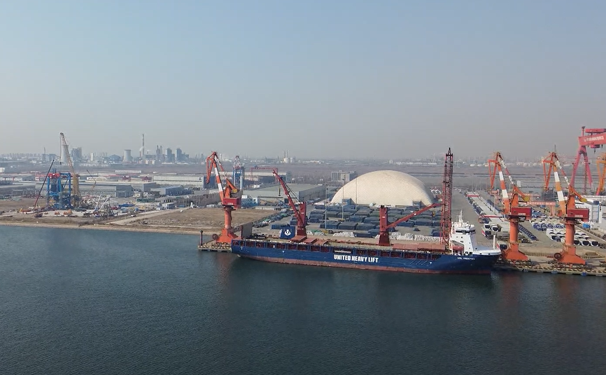Aerial Shot of Lingang