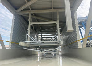 Belt conveyor gallery bridge