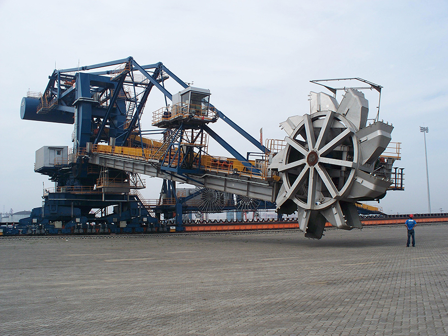 Bucket wheel excavator
