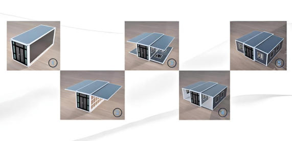 Expandable Folding House 